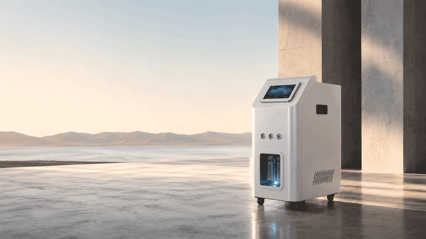 Hydration-H2 S 3000 Pro професионално устройство за инхалация на молекулярен водород
